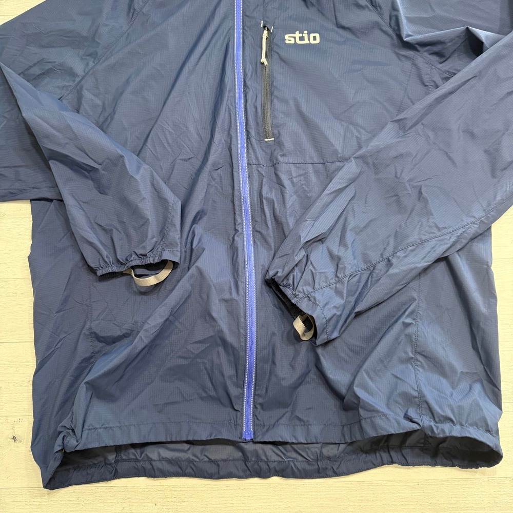 Stio Second Light Wind Shell jacket navy blue Men… - image 2